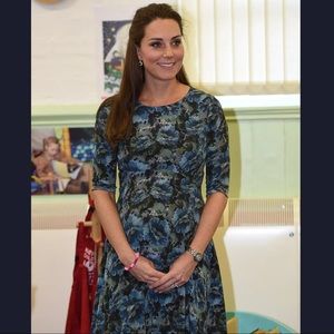 SERAPHINE FLORRIE FLORAL PRINT DRESS • Duchess of Cambridge • US 10